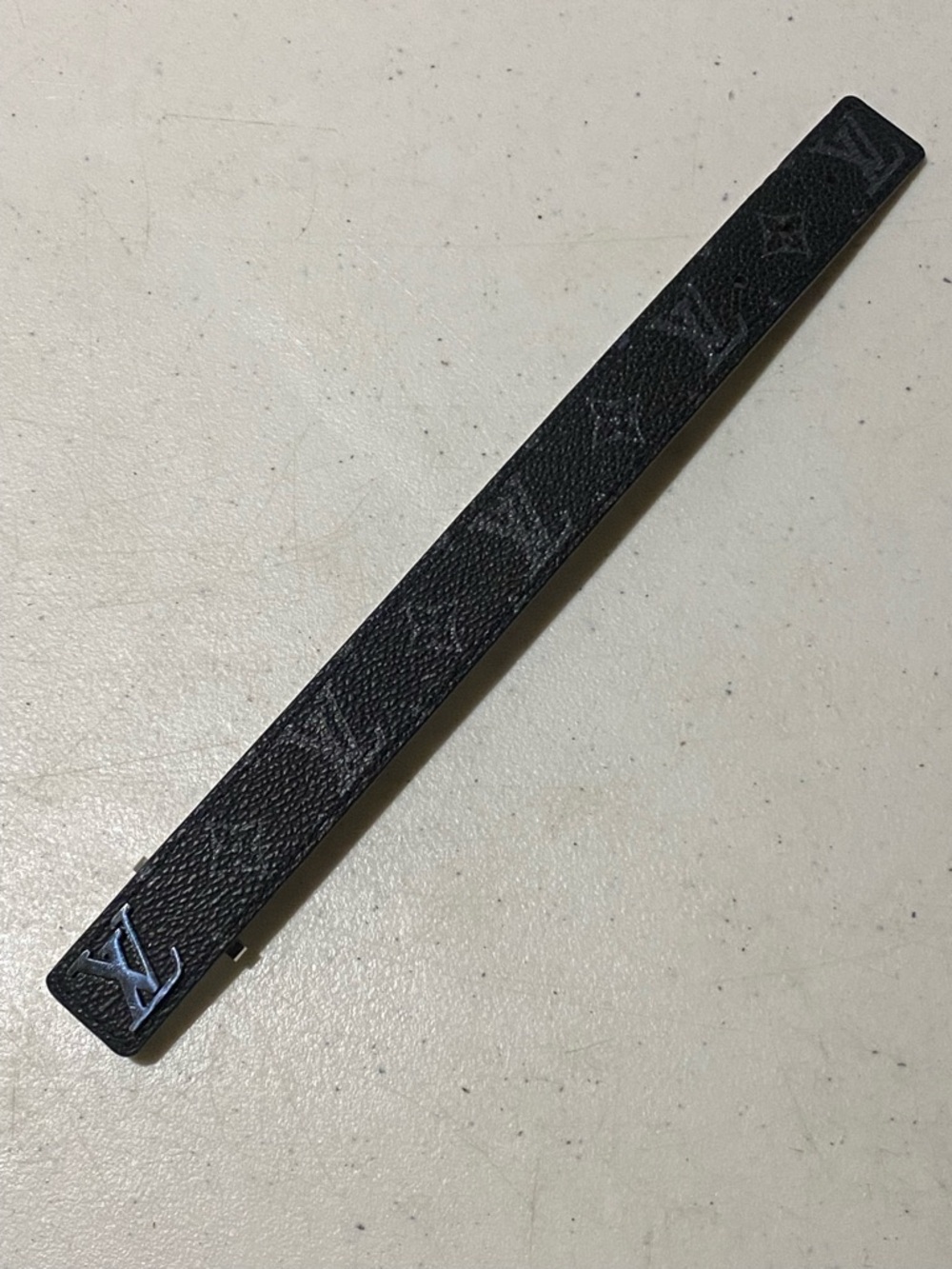 Louis Vuitton Black Monogram Bracelet